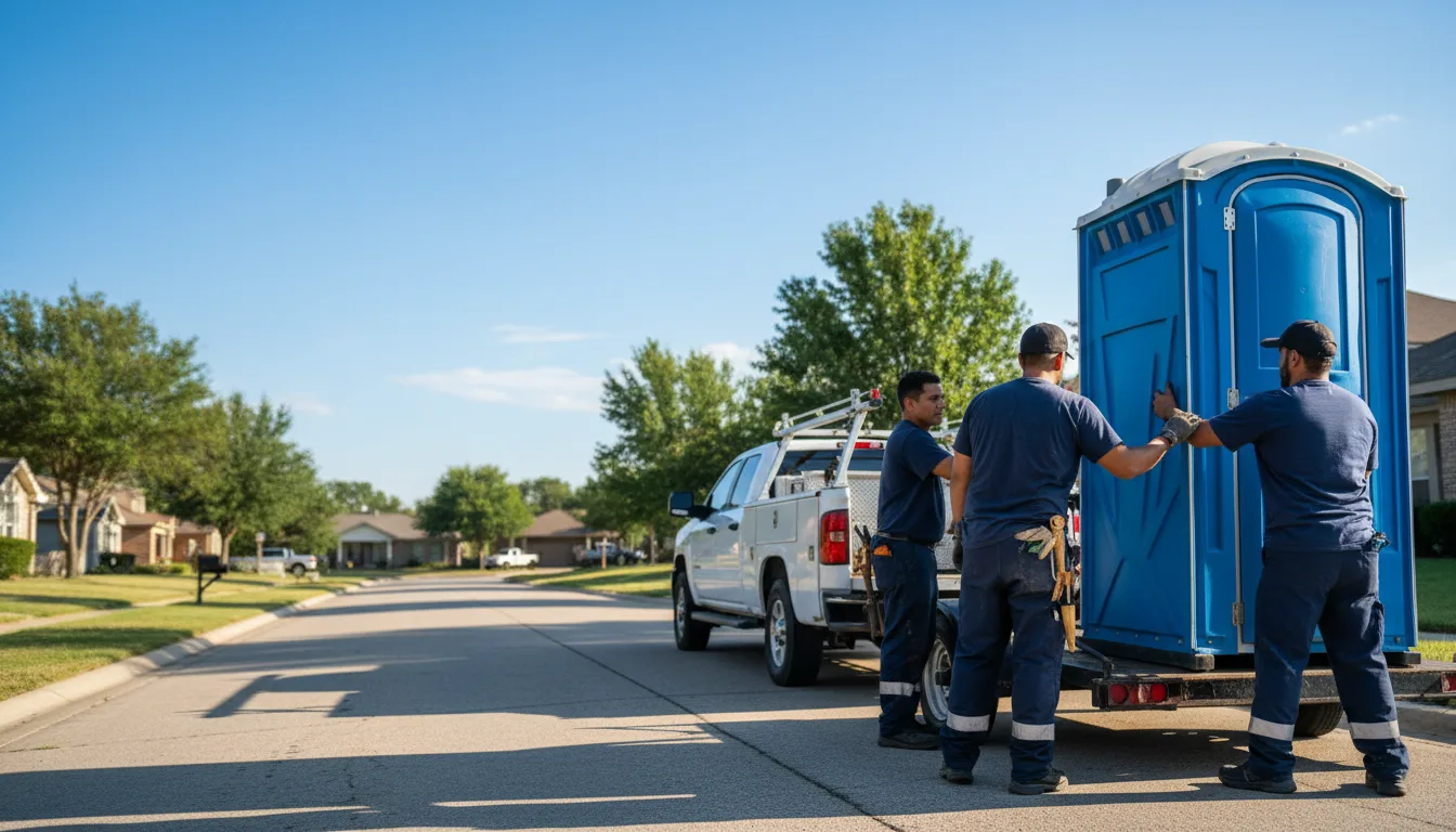Portable Toilet Rental in White Heath, IL near me